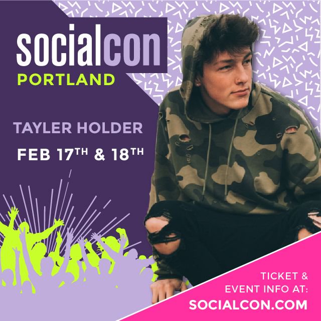 youngNfreeTour's tweet photo. See the most awesome guy around... @Itstaylerholder appearing LIVE @WWSocialCon - Get your Tales on!!  And that's not all... https://t.co/2txQ8GU4Ln