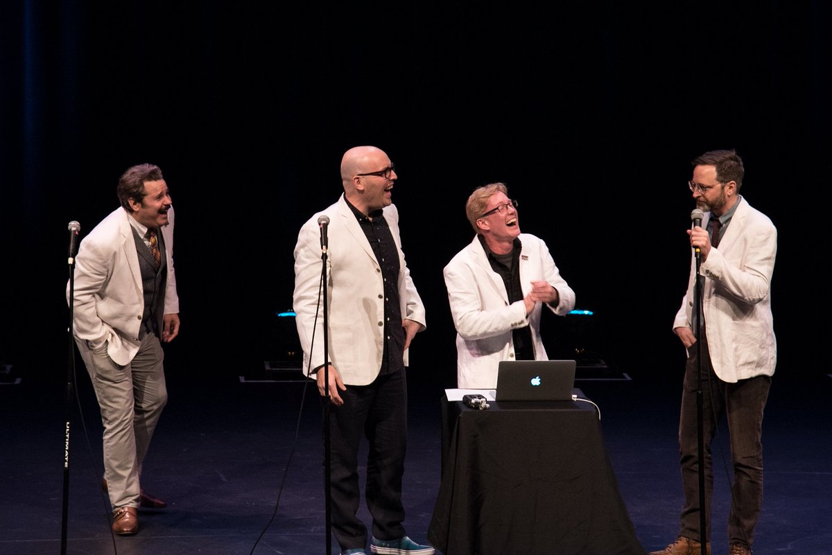 deirabowie's tweet photo. @goSuperego were the highlight of shows at @SFSketchfest this weekend. I took photos, I laughed, they let me take a musili bar. https://t.co/G44XOEvhmm