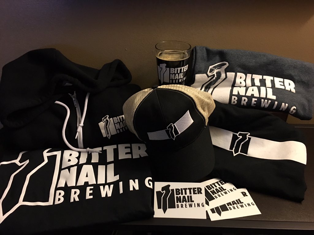 Just a preview of all our future swag. Shirts, hats, hoodies, logo pints, and stickers.