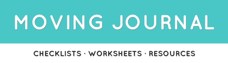 How about 20 pages of journal prompts, worksheets, and checklists for your move? We have you covered! bit.ly/MovingJournal