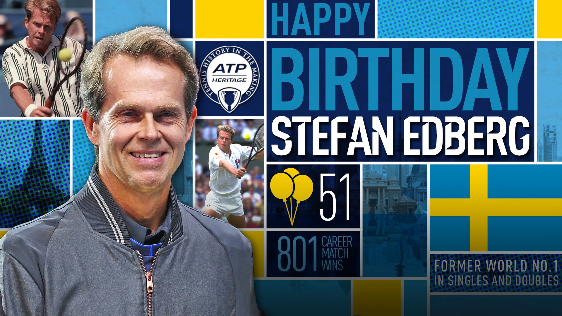 Happy birthday, Stefan   View Profile: Your favourite Edberg memory? 