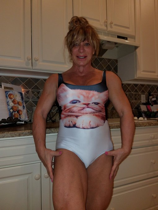 Trying on LATE NIGHT "KAT SUIT" #BIGBOOBS #femalemuscle https://t.co/JE23twyBq8<a href="/tag/bigboobs"class="tags">#BIGBOOBS</a><a href="/tag/femalemuscle"class="tags">#femalemuscle</a>