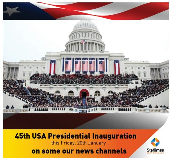 janetmachuka_'s tweet photo. Watch the inauguration of Donald Trump as the 45th President of US on 20~ FOX News, Al Jazeera, BBC World News #DonaldTrumpInaguration https://t.co/pPeerGPZEI