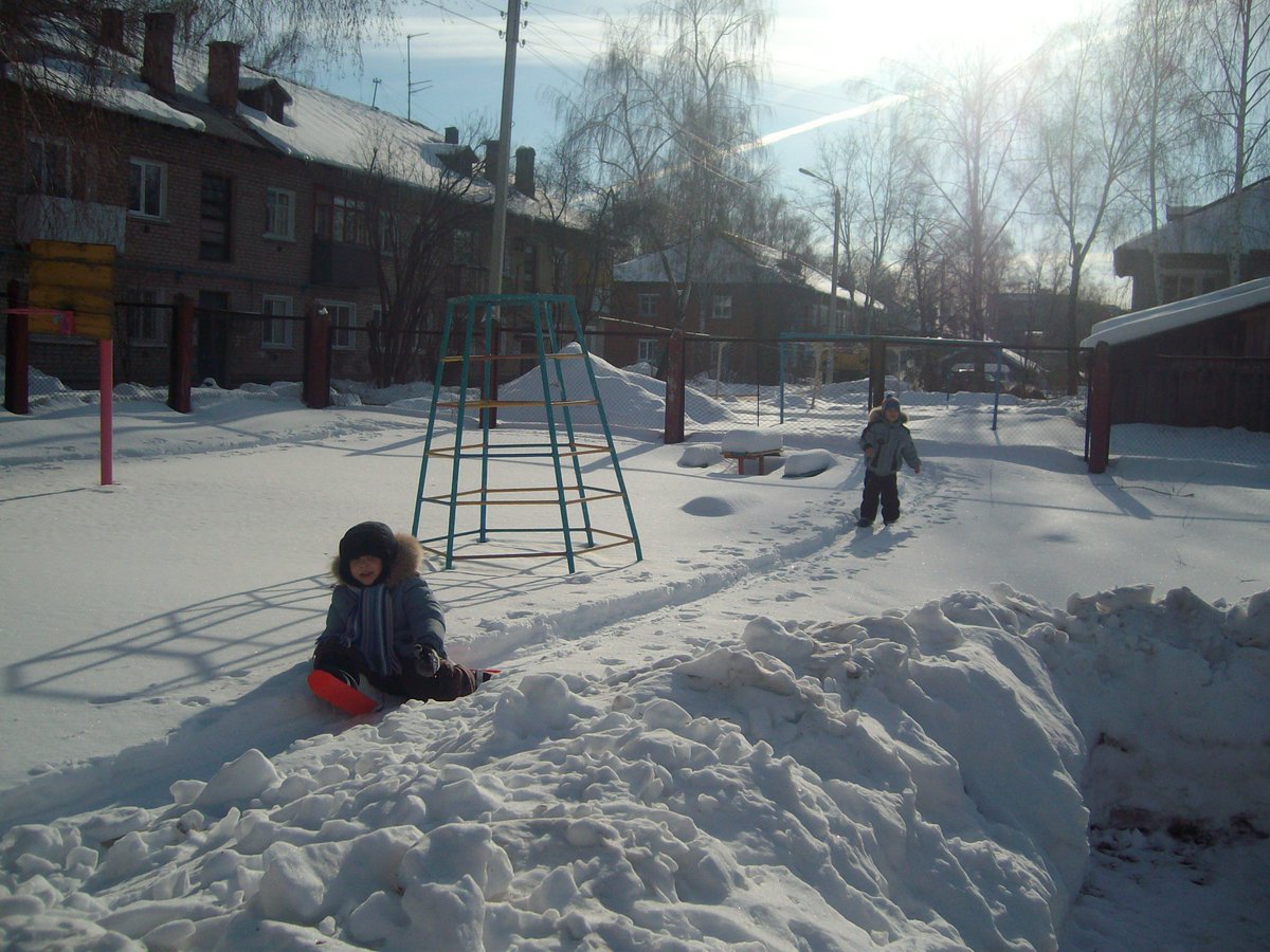 Осваиваем  лыжню❄️⛷️🎿