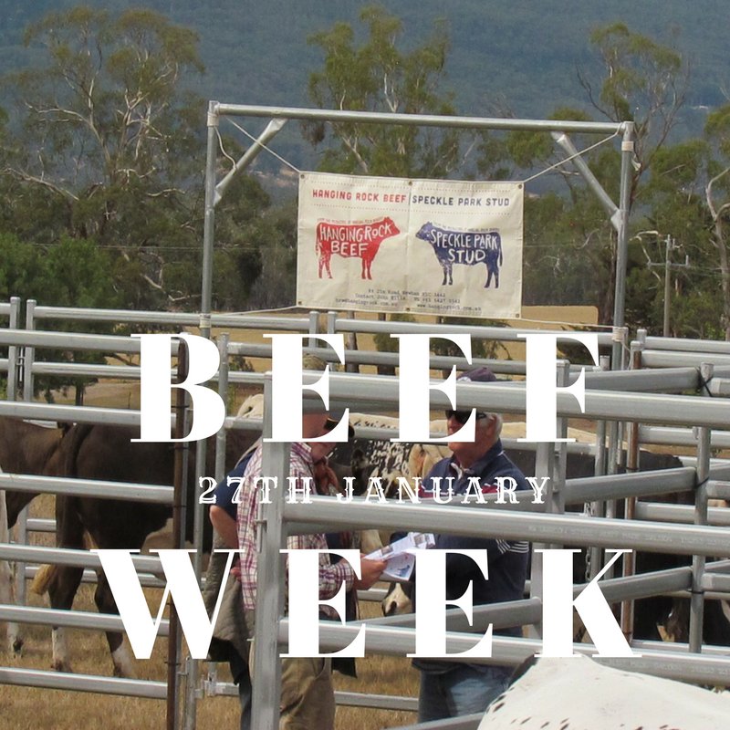 Visit us this 27th January for <a href="/stockandland/">Stock & Land</a> #BeefWeek. We will be the only #specklepark exhibitor. See hangingrock.com.au for details