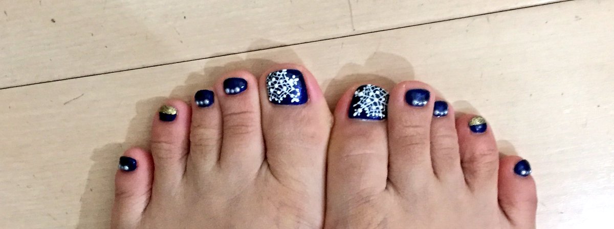 冬でもフットネイル 冬でもフットネイル
