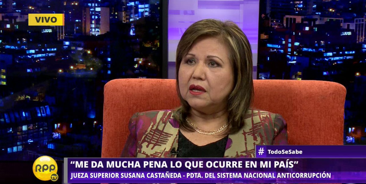 RPPNoticias's tweet photo. "Estamos en el país de los formalismos" — Susana Castañeda #TodoSeSabe https://t.co/RUB9kw4KcK