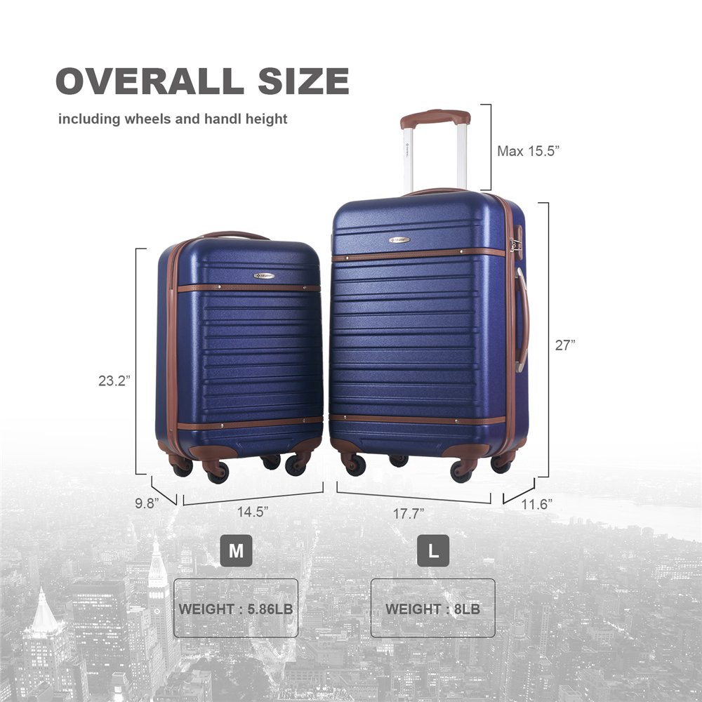 Think outside of the box with our colorful Merax Travel Suitcase Set. $5 OFF w/ code MLCD18NA: goo.gl/lhNnFc expires tonight 11:59