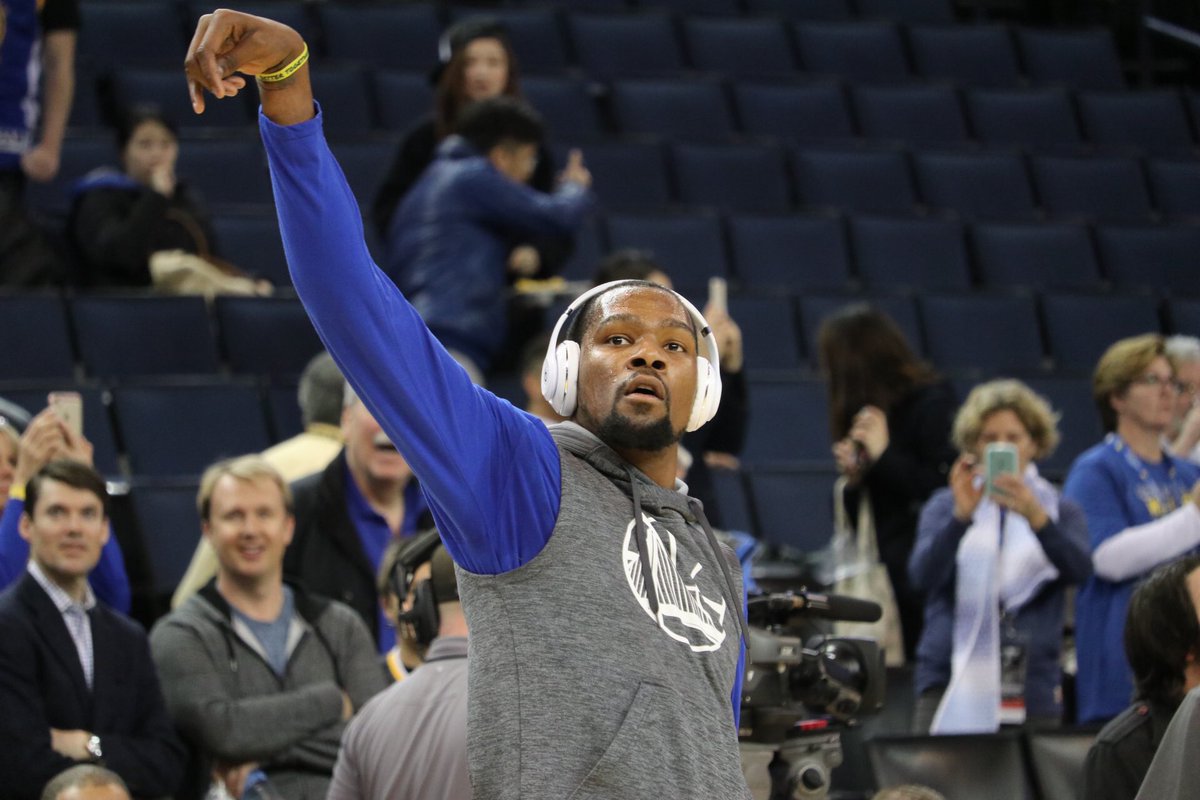 NBCSWarriors's tweet photo. Ready for OKC.
#DubsOnCSN https://t.co/X48F8mBw2J