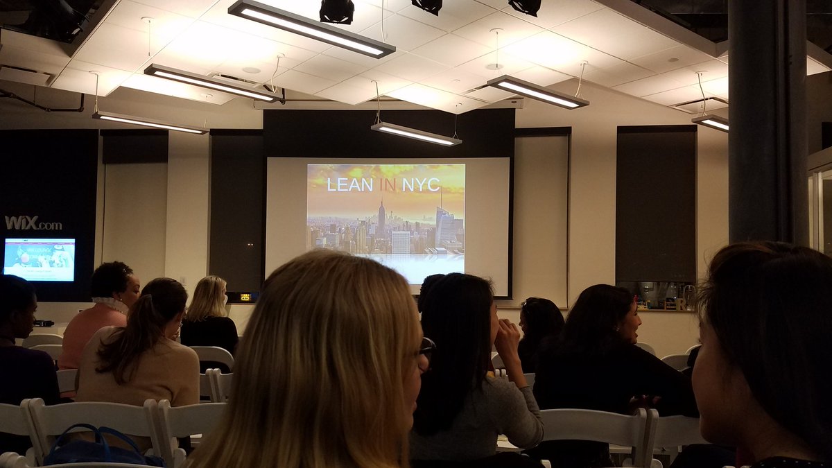 MedvisJackson's tweet photo. Vibin' out with @LeanInNYC #wixevents https://t.co/kQpBhC8djY