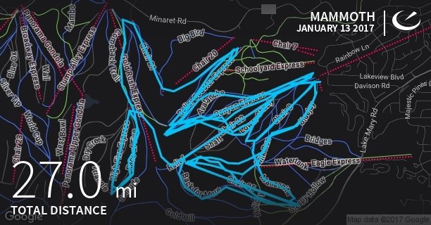 kennethfield's tweet photo. Awesome Fri 13th @MammothMountain. Map-making with my #snow2 HUD https://t.co/JurNhGYrJh https://t.co/Jp10sKn5Td