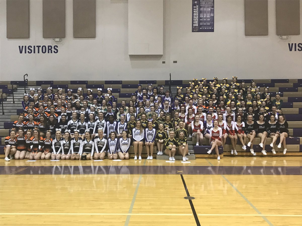 That's a lot of Cheerleaders in the I-8 Conference!