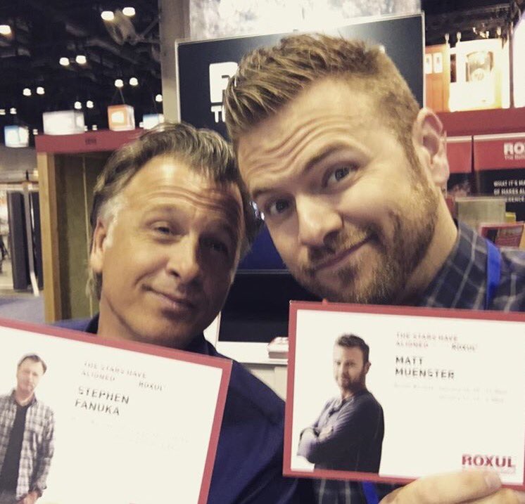 StephenFanuka's tweet photo. Grin & Smile. That's how we roll !
@DIYNetwork @hgtv @MattJMuenster #milliondollarcontractor #bathcrasher https://t.co/aFsdgcV3Vn