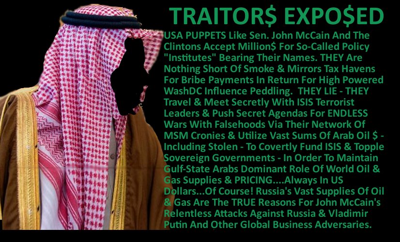 IDTheftReports's tweet photo. @oreillyfactor @SenJohnMcCain =TRAITOR/ SunniWarlords PUPPET! #GOOGLE "SongBird McCain" @FoxNews @AP #DRUDGEHEADLINES @JoeNBC @seanhannity https://t.co/rOFCdDrXgN