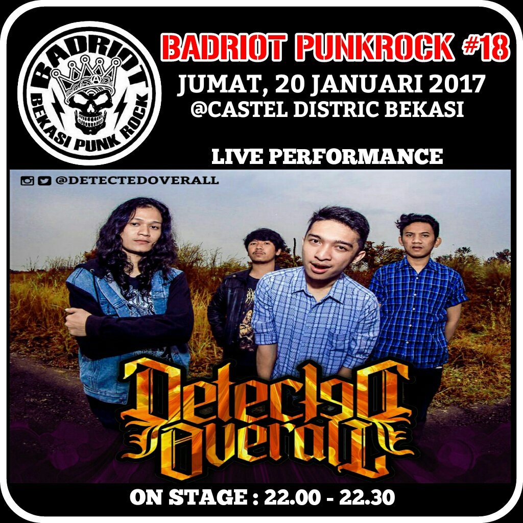 Rundown #18 <a href="/DetectedOverall/">DETECTED OVERALL</a> 
On Stage 22.00 - 22.30