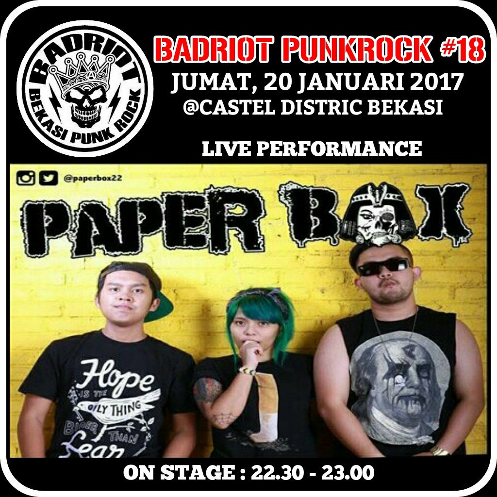 Rundown #18 <a href="/PaperBox22/">OFFICIAL PAPER BOX</a> On Stage : 22.30 - 23.00