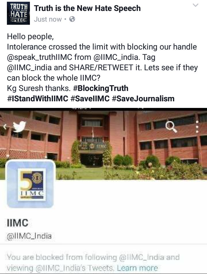 speak_TruthIIMC's tweet photo. @MVenkaiahNaidu @Ra_THORe @IIMC_India
Asking question is our right. Don't stop us instead "Answer".
#IStandwithIIMC https://t.co/U3Da0NM9DA