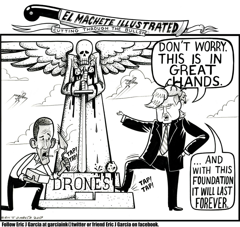 garciaink's tweet photo. #drones #PresidentObama #FlyingDeath #war #DroneWarfare #LethalVideoGames #DonaldTrump #PresidentTrump #JudgeJuryExecutioner #insanity https://t.co/QmfChIF3Pe