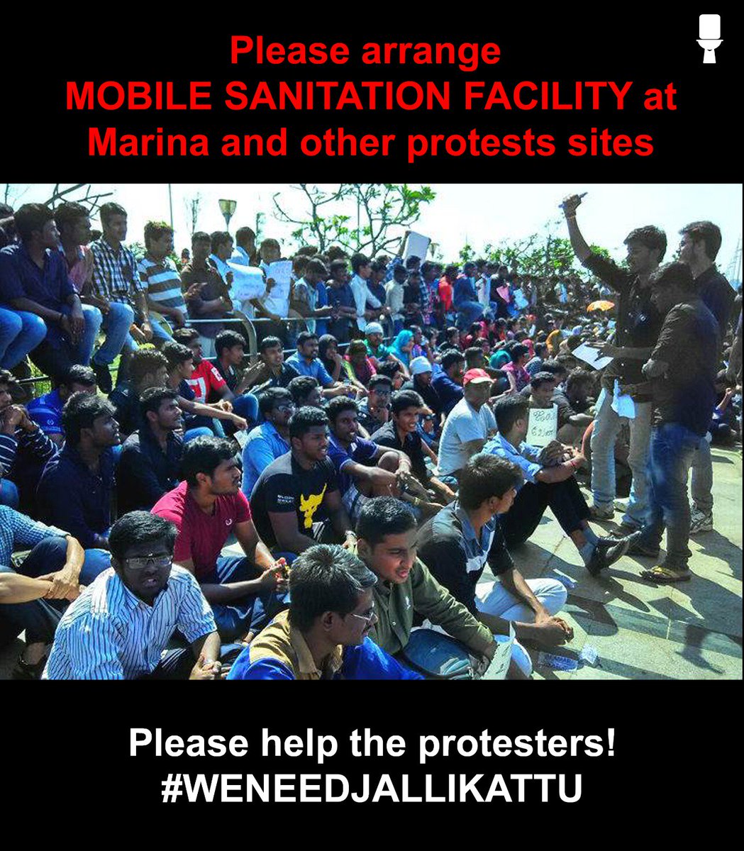 shakthi91's tweet photo. Retweet until the facility is provided. #WeWantJallikattu #jallikattu #Jallikattuprotest https://t.co/vzM5ctZwv2