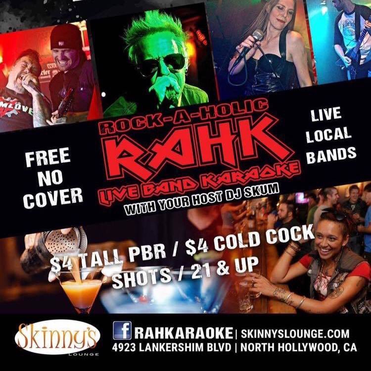 Day 3 of the SoCal mini tour <a href="/SkinnysLounge/">Skinny's Lounge</a> in N. Hollywood tonight. VN on stage at 10:30. No cover charge.