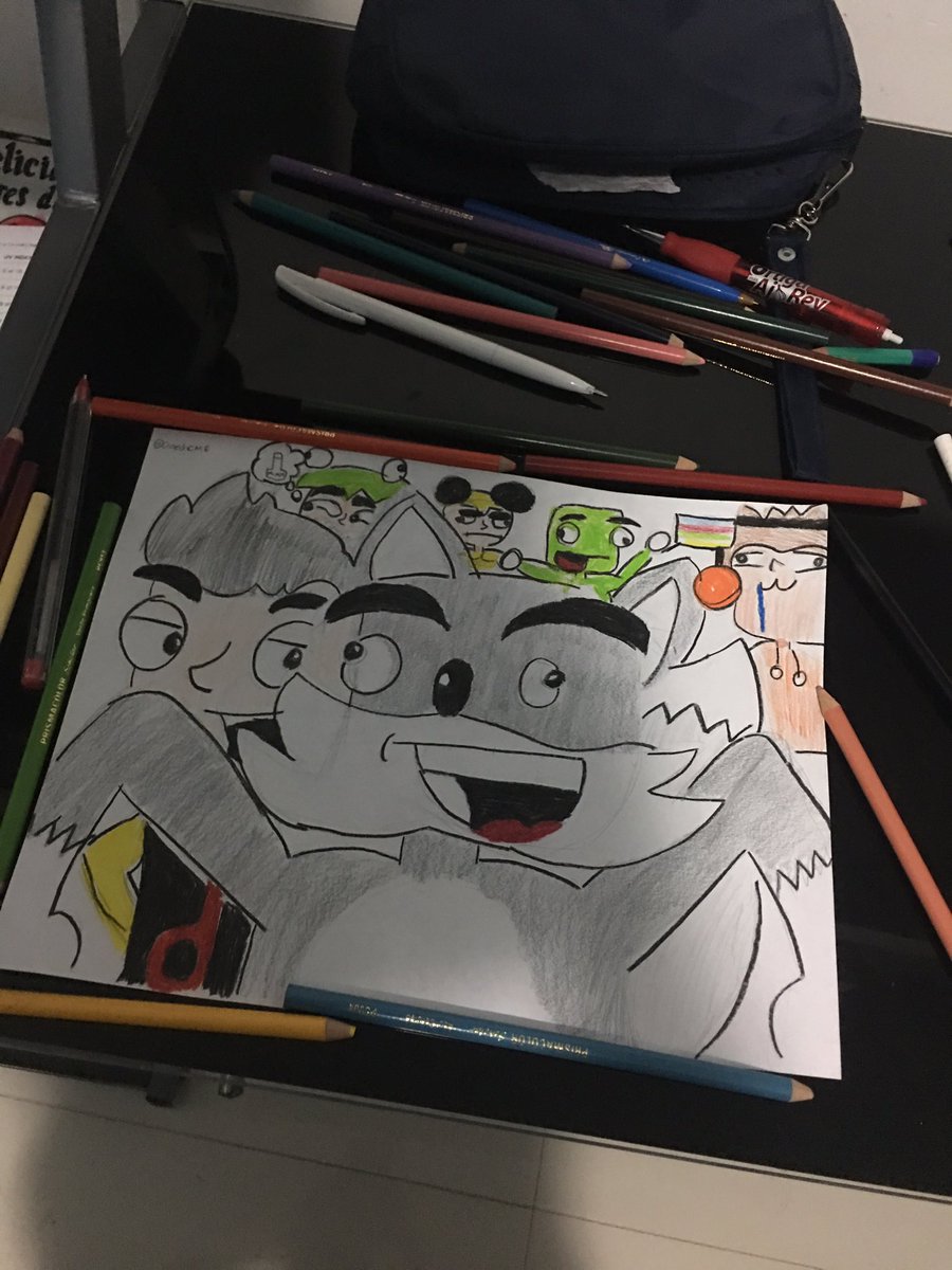 ElClanPingero's tweet photo. Un dibujo para los #Pingeros
@xAlanFTP
@dedreviil
@AkimAguilar
@Ziilverk
@ImGamerBroz
@spartans_crew
Los quiero un chingo :) https://t.co/DhnWobzlWN