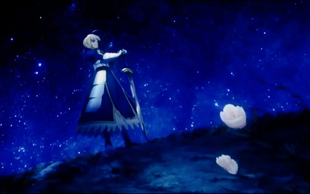 Saber as known as Arthur Pendragon king of knight's