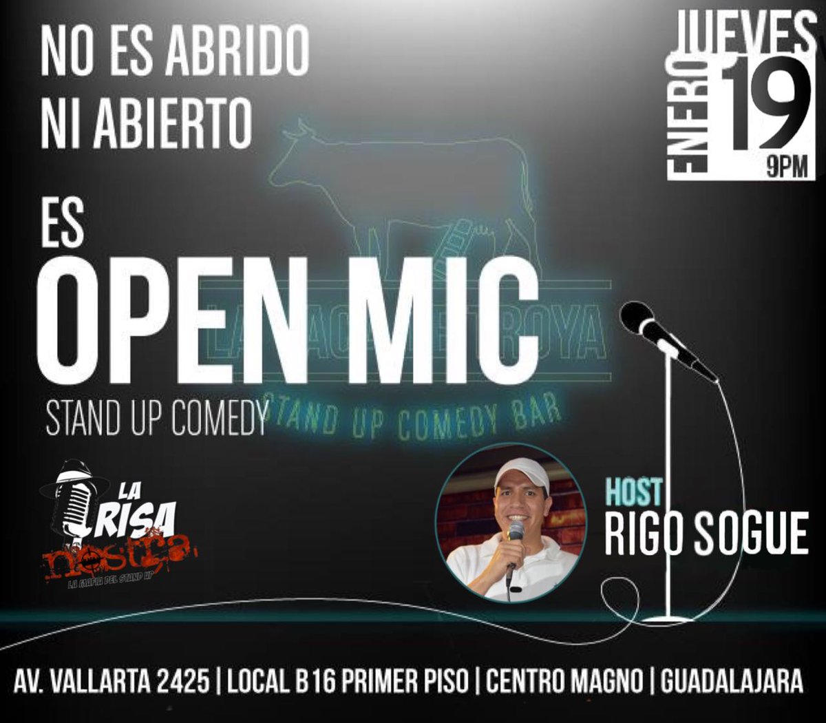 lavacadetroya's tweet photo. Están invitados a mi casa este jueves para que no confundan una costra con la ostra, ortografía con sintaxis #OpenMic #centroMagno #GDL https://t.co/sJd4U1wh7p