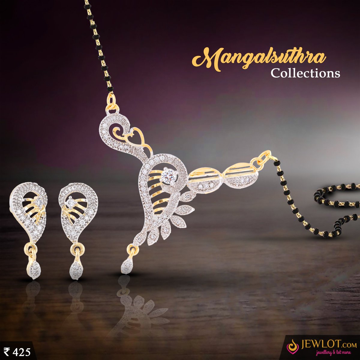 Jewlott's tweet photo. Together Forever!! Exclusive American Diamond Mangalsuthra Collections!!
#jewlot #mangalsuthra  #wedding
shop @http://bit.ly/2iTIUom https://t.co/xA7dsV9rNn