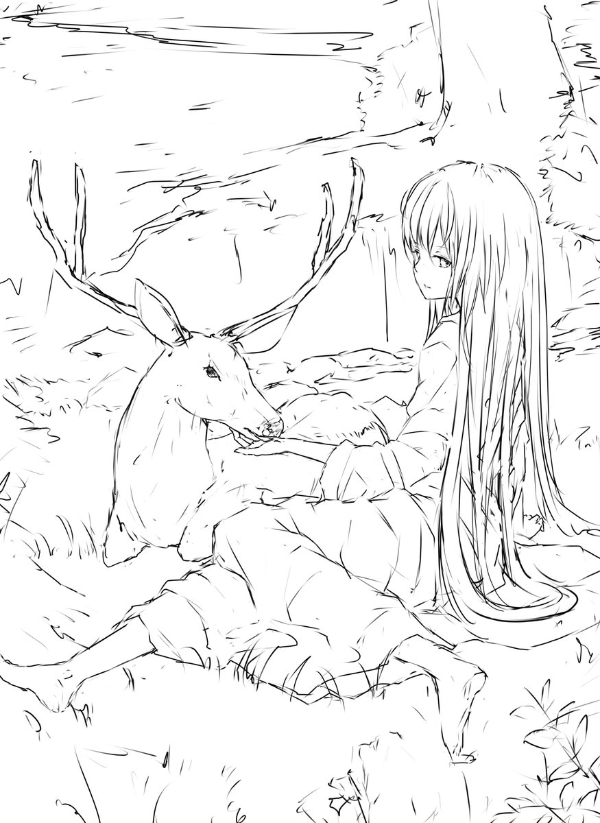 エルキドゥ  下書き
#FateGO #エルキドゥ 