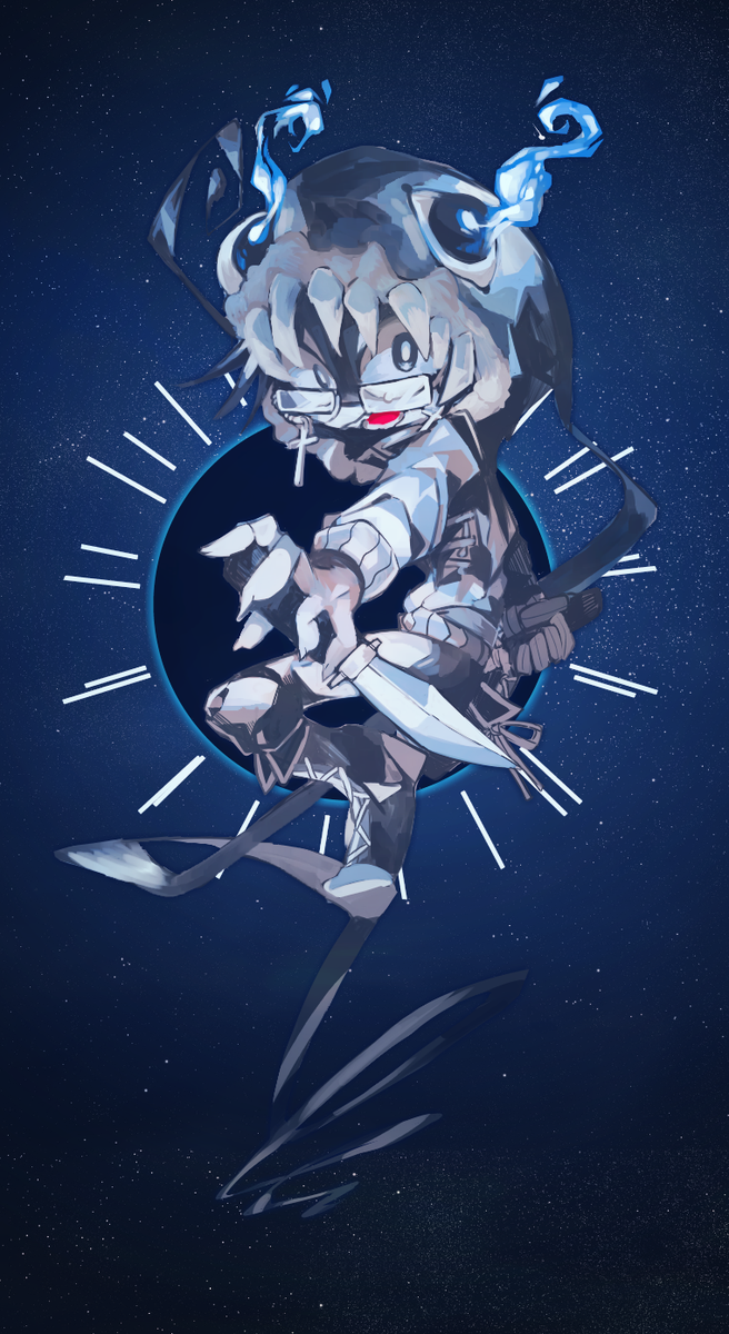 死神派遣会社しゃれこうべ 眞田居間のイラスト