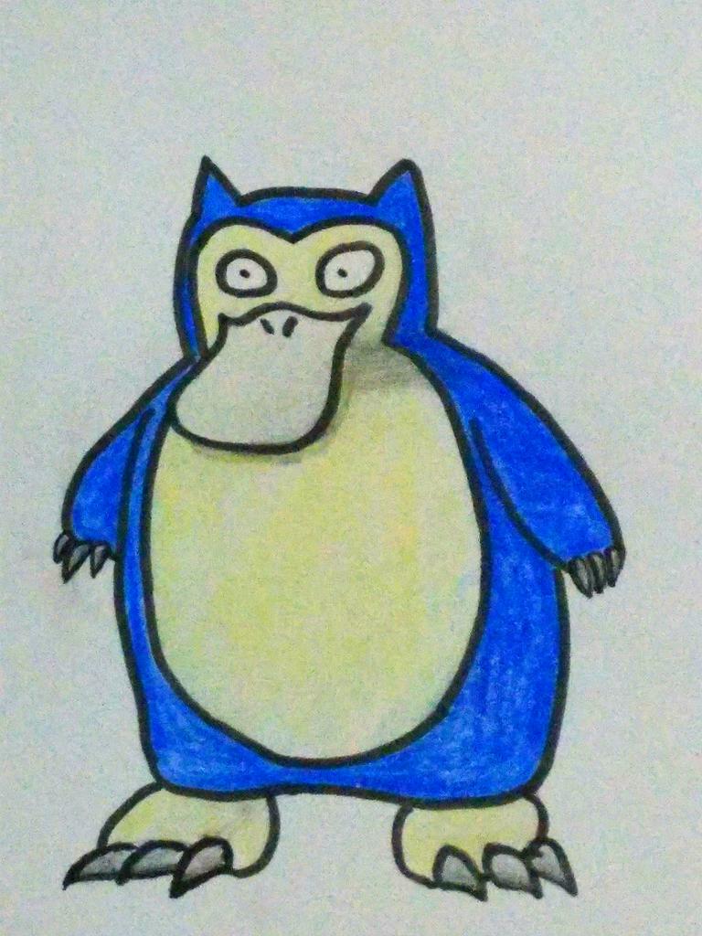 クロさん En Twitter カビック カビゴンとコダックが合体 普段は 食べて寝る ばかりで思考回路のなさげなポケモンだが ダメージを受ければ受けるほど攻撃力は上昇する 必殺技は 念力 破壊光線 爆裂パンチ など タイプは 水 エスパー 格闘