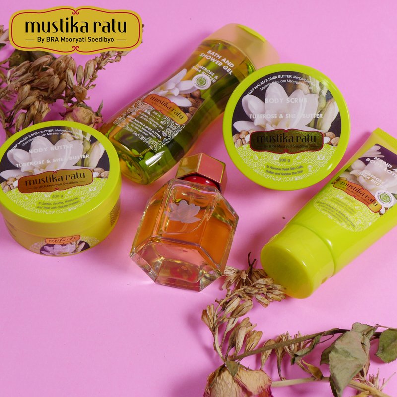 Personal Care Tuberose and Shea Butter Relaxing: (Aroma Tuberose yang bisa menenangkan). (1/4)