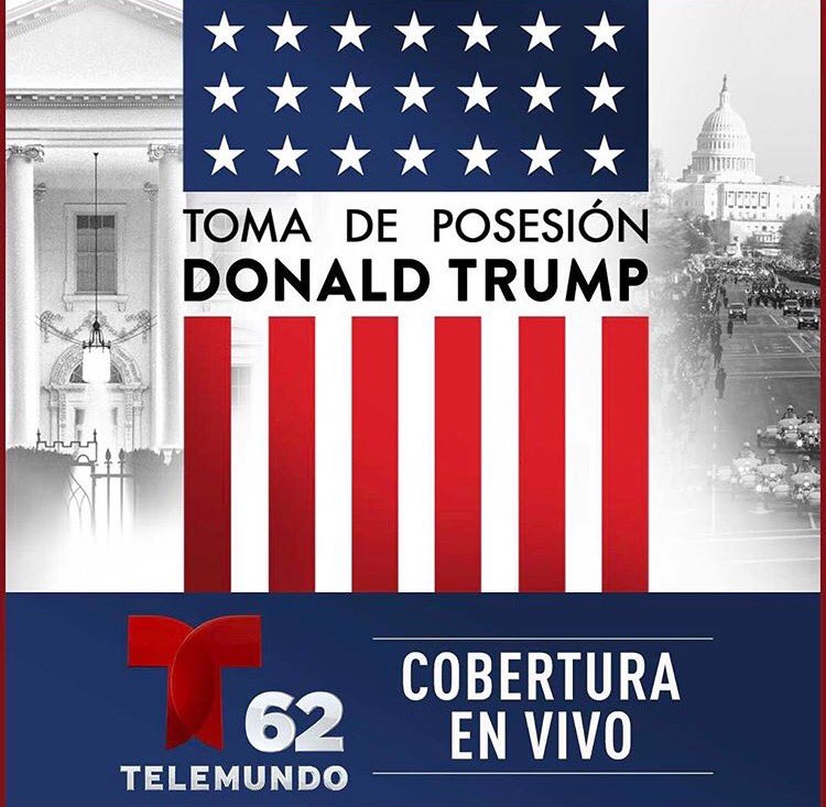 leafarperez's tweet photo. Sintonízanos también por @Telemundo62 punto com @ZAYAST62 es nuestro enviado especial #Inauguration #TomaDePosesion @Inaug2017 @PEOTUSTrump https://t.co/5tdnVhcrR3