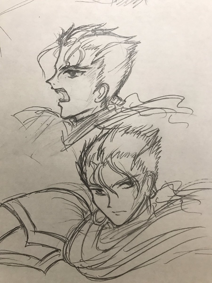 ラファーガをカッコ良く描けるようになりたいな、と思った落書き 
