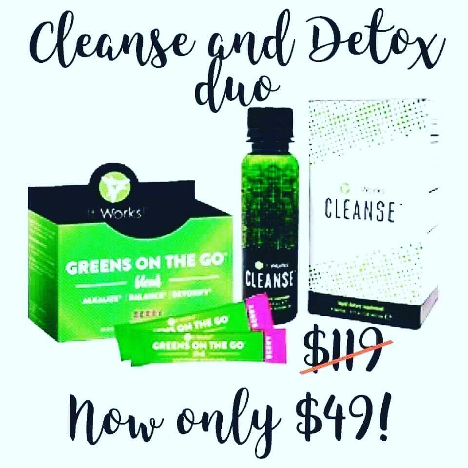 🤗🤗🤗 Ok who wants this?! 🤗🤗🤗

Best thing you could do for your body! 

🍇🍐🍒🍓Nourish and Cleanse🌵🌿🌱

💥First 4 to message me gets the deal!!!💥
