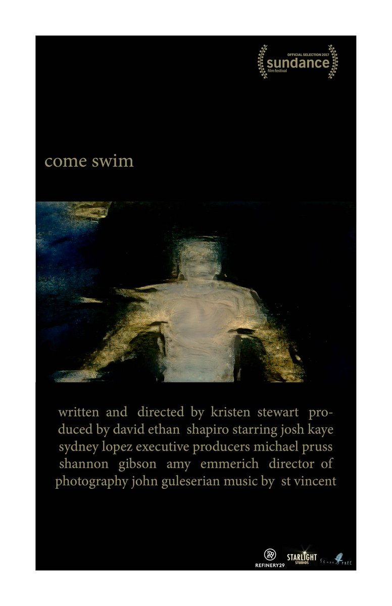 Exciting day tomorrow.  Wishing Kristen and her team all the best at <a href="/sundancefest/">Sundance Film Festival</a> sundance.org/projects/come-… #comeswim