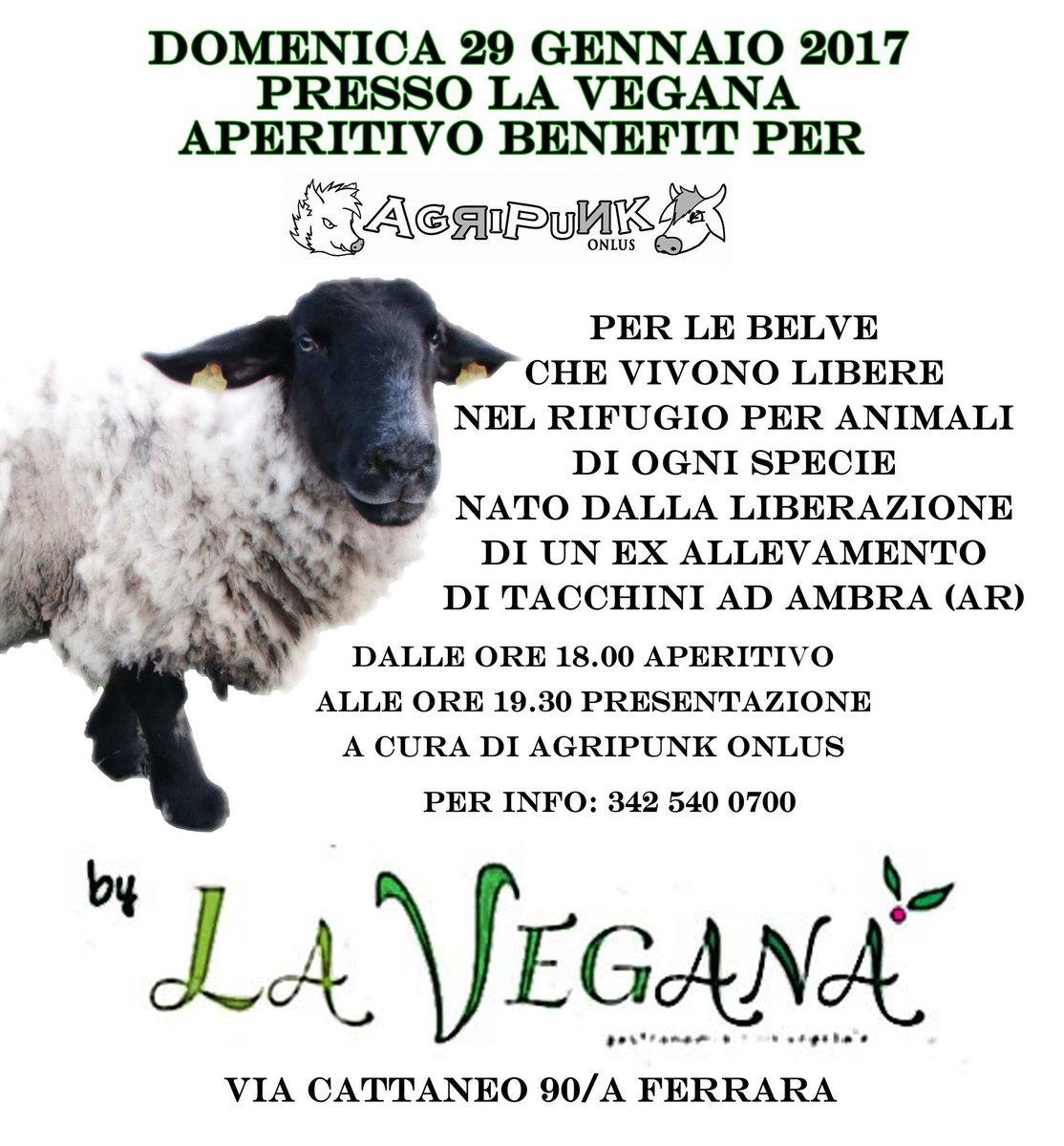 antispe_fe's tweet photo. SERATA BENEFIT PER #AGRIPUNK – Domenica 29 gennaio a #Ferrara
https://t.co/474Vuzydju https://t.co/PKhLAMRcPz