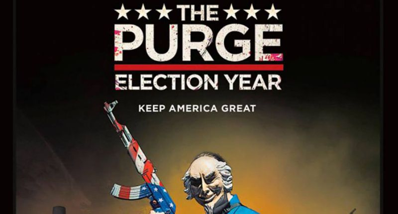 PremiereFR's tweet photo. Le prochain slogan de campagne de Donald Trump sera "Keep America Great"... oui comme dans American Nightmare 3 😂 https://t.co/3n2SmP70QY https://t.co/vZoe4cn72e