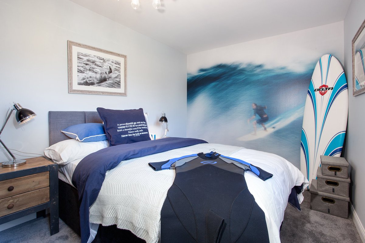 Bovis Homes On Twitter Surf Themed Bedroom At Marine Drive