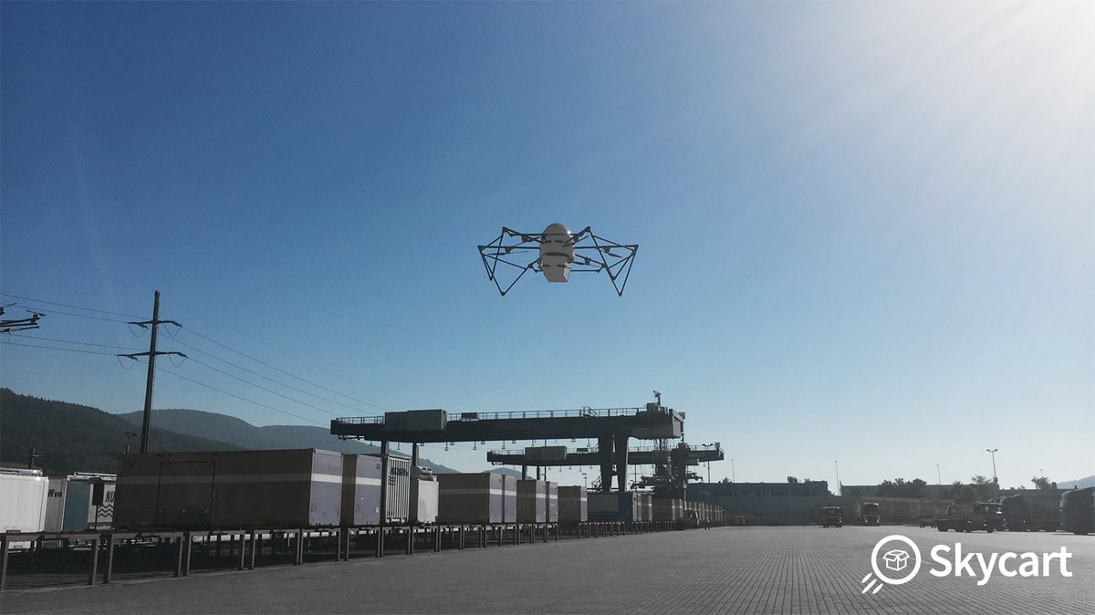 Meet drone delivery startup Skycart in Dubai at the Drones for Good Competition Feb 17-18 <a href="/uaeD4G/">UAE Drones for Good</a> <a href="/skycartdrones/">Skycart</a> dronesforgood.ae/finals
