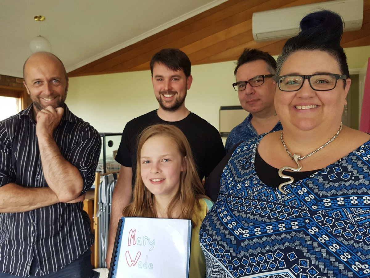 MarkThomson99's tweet photo. Recording voice and music for "Don't Go There- Australian History For Kids" #ComedyConcentrate @ScreenTasmania @ScreenAustralia @tendaystas https://t.co/g6h9Cw4qEJ