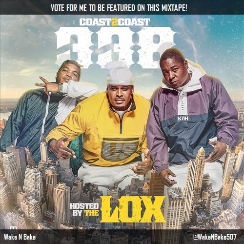 ProducerPromo's tweet photo. I voted for @WakeNBake507 to be on @coast2coastmag Mixtape 338 w/@thelox! https://t.co/Ijm5braNM5 #Coast2Coast https://t.co/KV8NPcwsxh