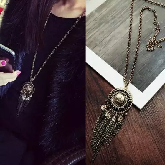 Add a touch of glam to any dull tshirt with this boho neckchain. Visit shopo.in/fashioncrazz
#Shopoholic #Shopotime #Boho #Necklace #Chain