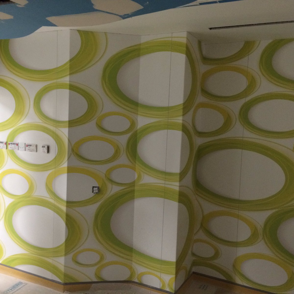 kbcladding's tweet image. London Royal free Hospital.Digital print wall cladding