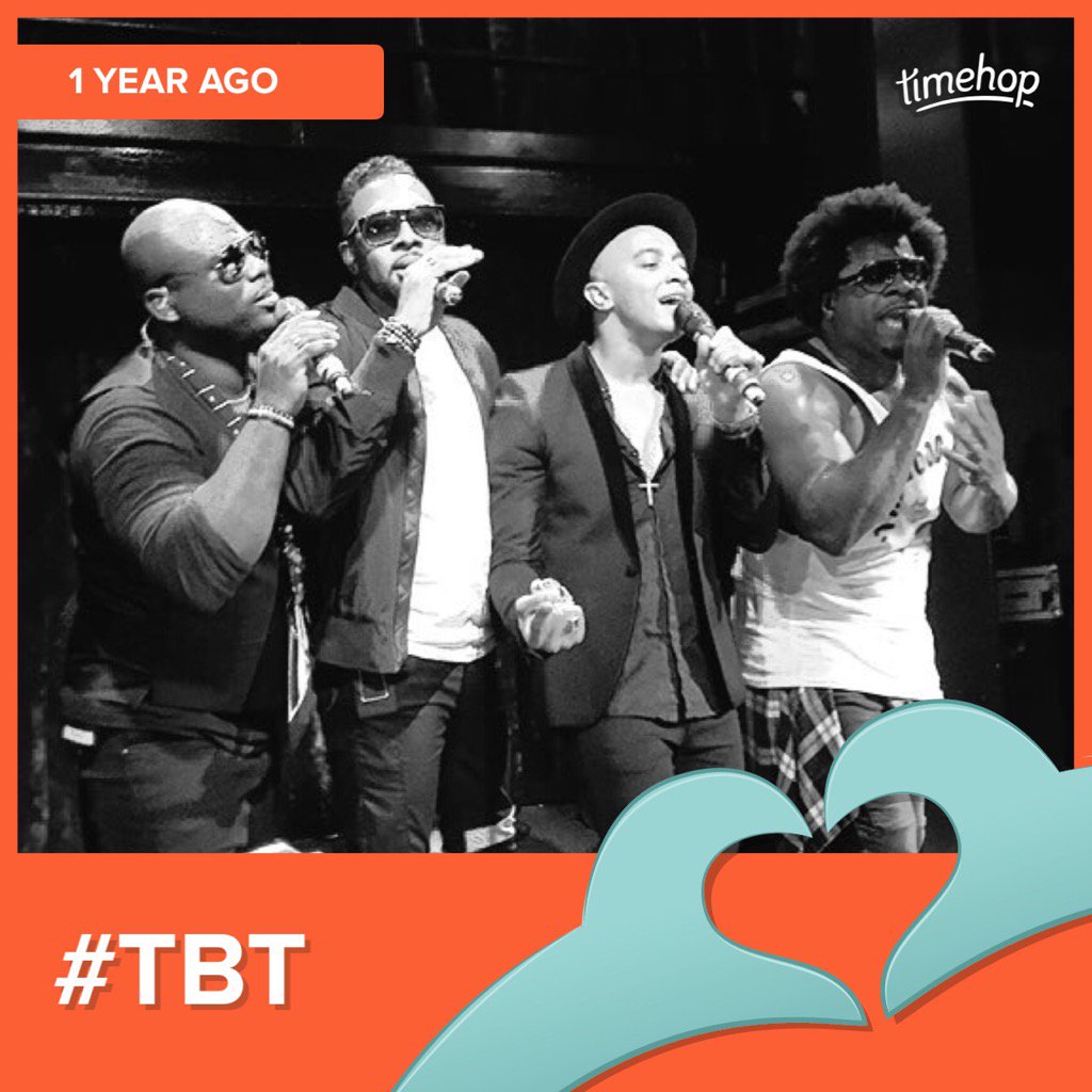 #tbt #timehop @RasDMG <a href="/NoelDMG/">Noel DAMAGE</a> <a href="/AndrezDMG/">Andrez Harriott BSc,MA</a> <a href="/JadeJonesDMG/">Jade Jones DAMAGE</a> <a href="/OfficialDamage/">O.F</a> Miss you guys xx