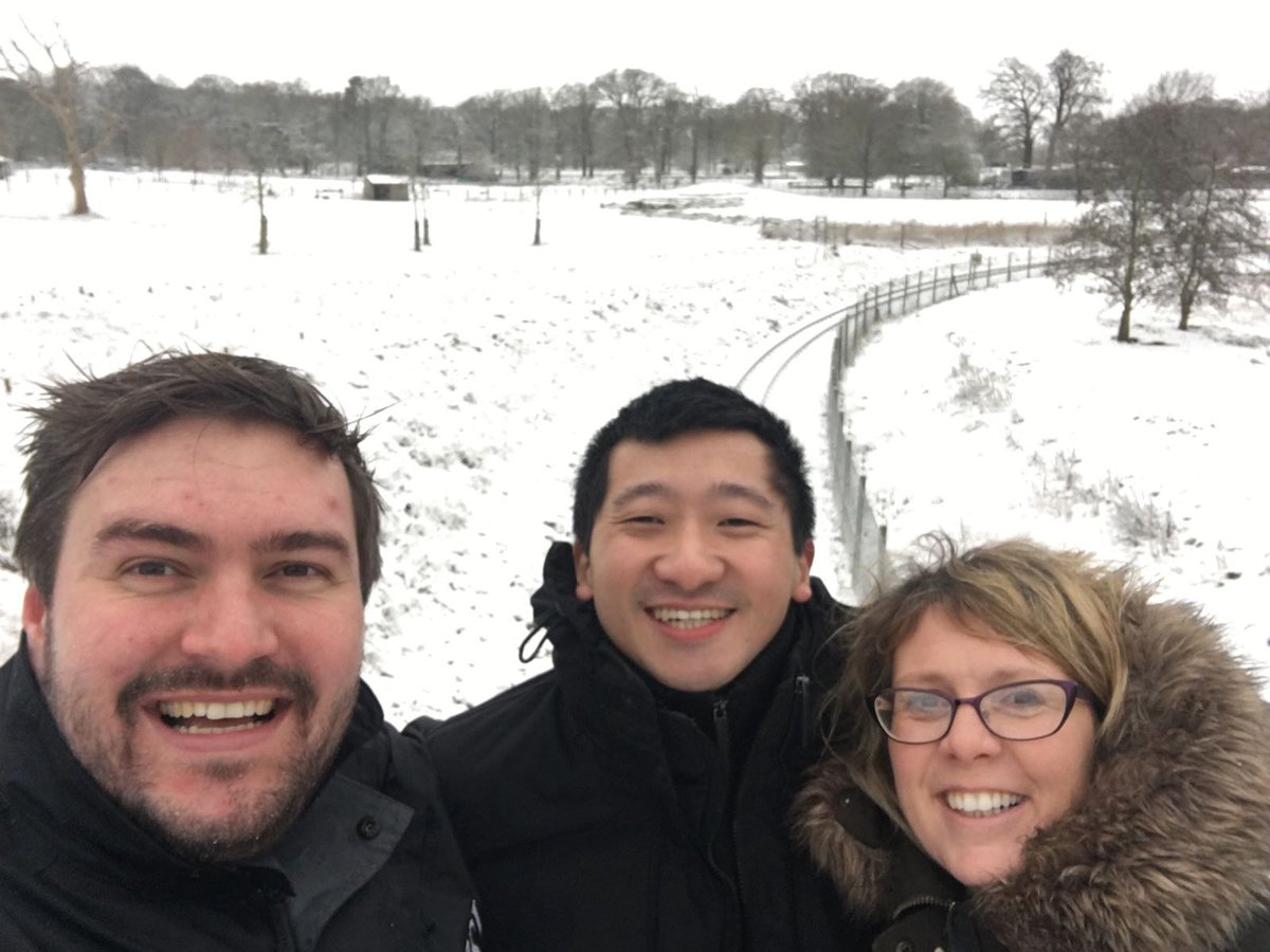 ParetoFM's tweet photo. Was a snowy day in Whipsnade last week! #LoveWhatWeDo #Service #Intuition #Expertise #SeniorManagementTeam https://t.co/KDaqDQJAKl