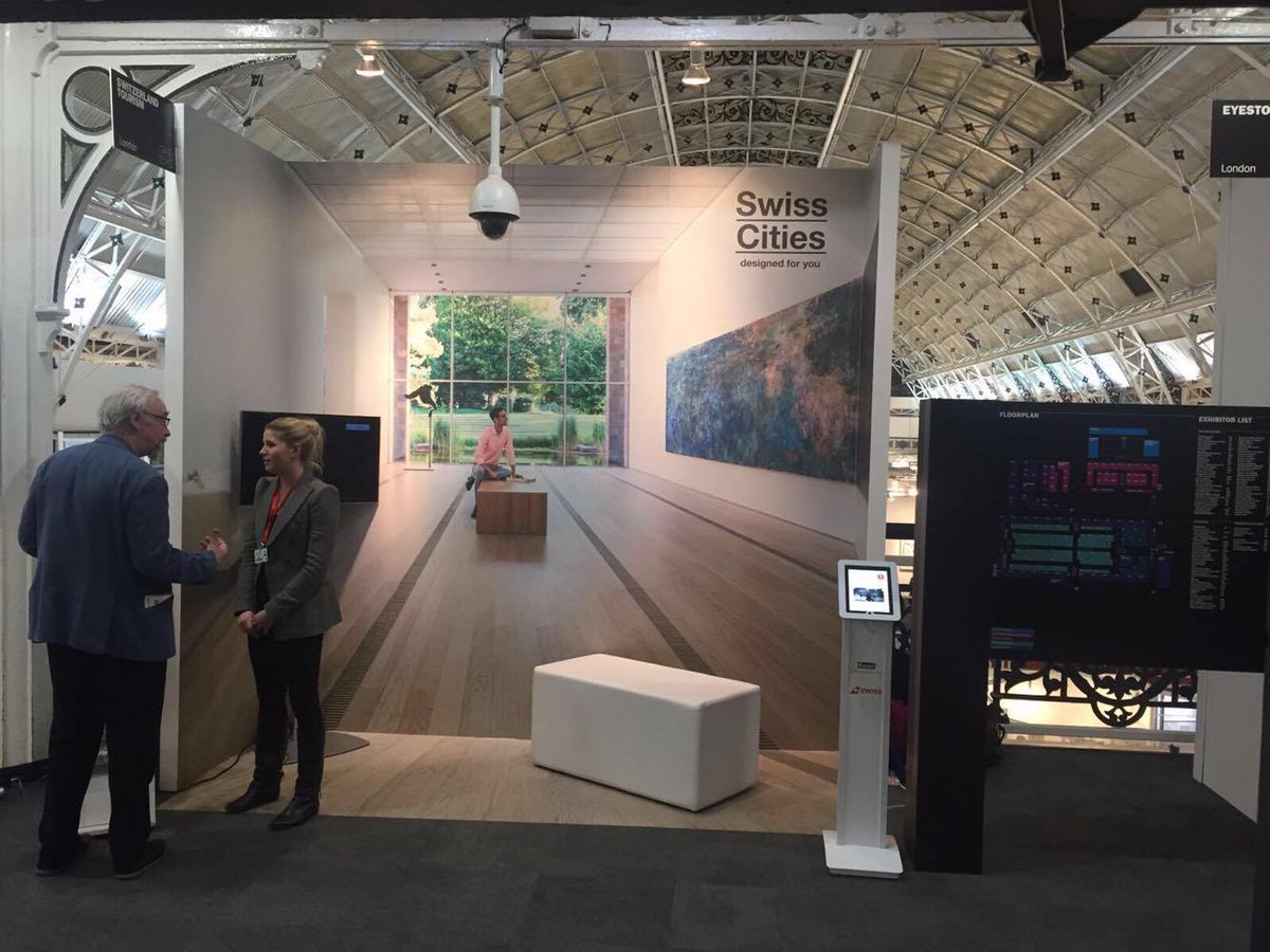 baseltourism's tweet photo. Come and visit us @LondonArtFair at booth S3 until Sunday - we are really happy to have you there! #LoveBasel @artdesignbasel https://t.co/H8ThPQsW1H
