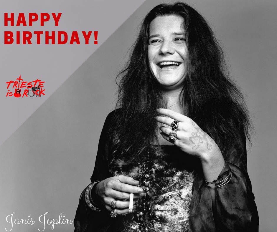 Happy birthday Janis Joplin! 