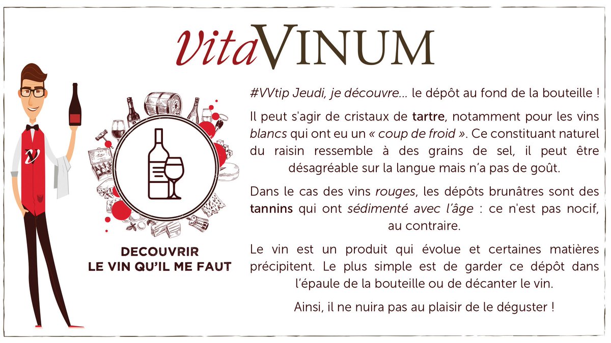 geoVINUM's tweet photo. #VVtip “Jeudi, je découvre…” le dépôt au fond de la bouteille ! 🍷 https://t.co/1U1AYa0OCj https://t.co/VTCe6Xg14b