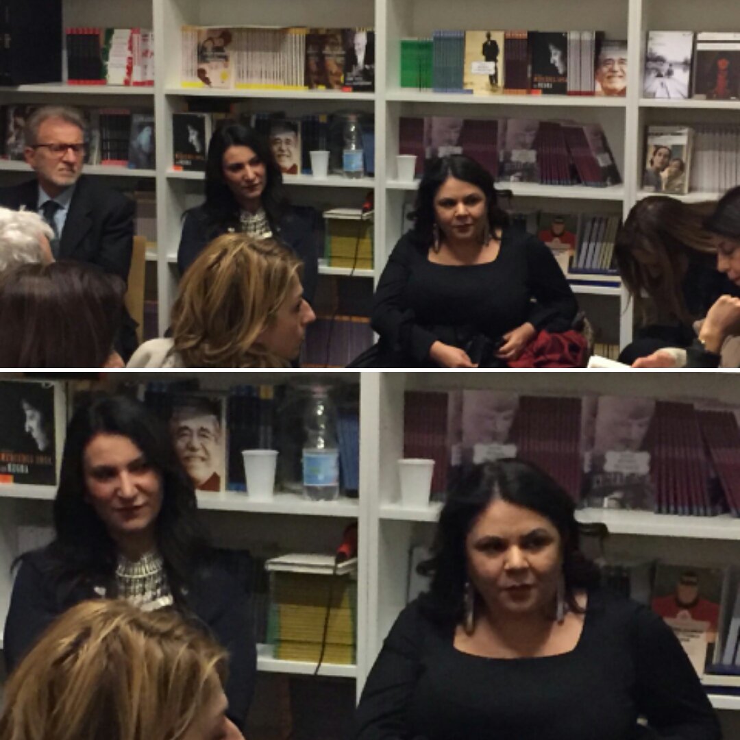 BookMediaEvents's tweet photo. Ieri @KelleddaMurgia al Circolo di Lettura Walter Mauro @giulioperrone per parlare di Chirù @Einaudieditore @BookMediaEvents https://t.co/yKwNQWQ7xi